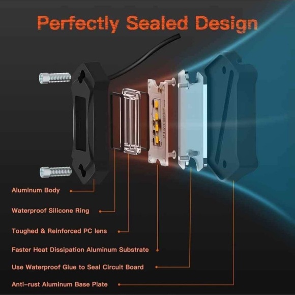 LED Rock Lights 12PCS - Trucks RZR ATV UTV JEEP Off Road Trail Rig High Power - Picture 5 of 7